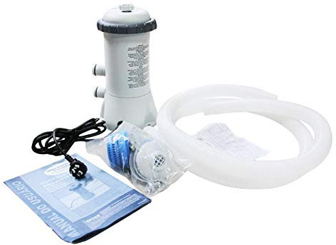 Pompe de piscine avec filtre à sable 2000 l/h, 200-240 V, pompe de filtration électrique pour piscine, pompe de filtration de piscine, pompe à eau transparente au-dessus du sol, outil de nettoyage de