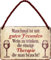 schilderkreis24 – Blechschild Lustiger Wein Spruch “Mit Guten Freunden Wein Trinken“ Deko Hängeschild Geschenkidee Retro Geschenk Geburtstag Weihnachten Weinkeller Weinbar Weinlaube 18x12 cm