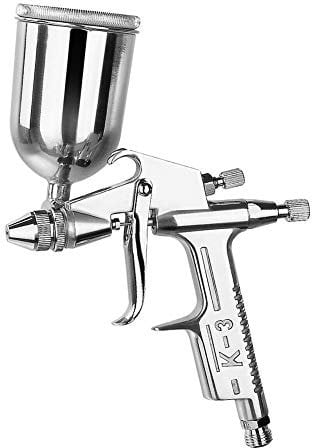 Small K3 Air Spray Gun, K-3 Aluminum Professional 0.5mm Nozzle 125ml Mini Air Spray Gun, Used for Car Painting Repair