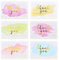 Dankeskarten, 12 Stück Aquarell Grußkarten mit Umschläge und Sticker Set, Thank You Cards, Klappkarten Grußkarten für Hochzeit Geburtstag Baby Taufe Party(15x10cm)