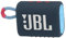 JBL Go 3 Speaker, Portable Bluetooth Speaker Waterproof IP67 Dustproof Outdoor (Blue&Pink)