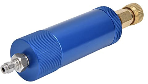 Air Compressor Filter Oil Water Separator High Pressure Air Filter Diving Separator M10x1 Threads 30Mpa PCP Hand Pump Air Filter(Blue)