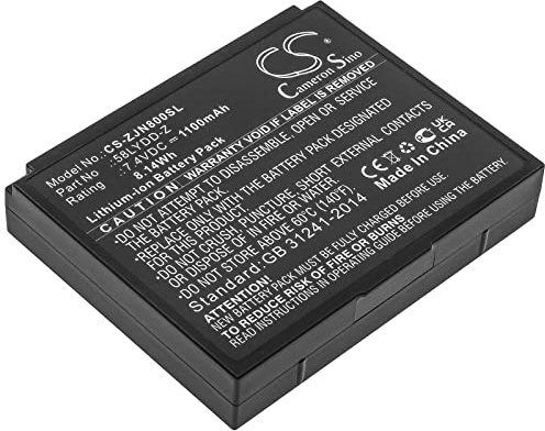 TECHTEK akku Kompatibel mit [Zjiang] ZJ-5802, ZJ-8001 Ersetzt 58LYDD-Z