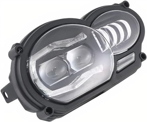 Flashtec Scheinwerfer LED 'clean & bright passend für B*MW R1200 GS Bj. 2004-2012 und für R1200 GS Adventure Bj. 2006-2013 mit E-Prüfzeichen