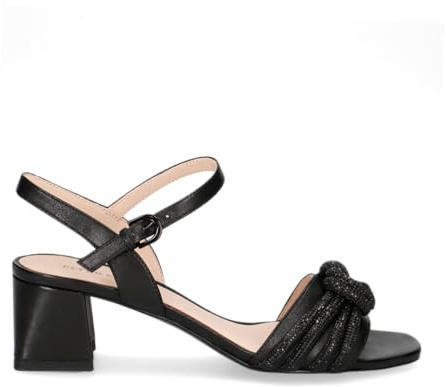 Peter Kaiser Sandalette 78242, Glattleder, Schwarz, Damen EU 4/37