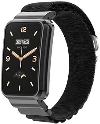 SABSEN Alpine Loop Armband für Xiaomi Mi Band 7 Pro, Xiaomi Mi Band 7 Pro Armband Titan G-Haken Nylon Sport Armband Kompatibel mit Xiaomi Mi Band 7 Pro (21)