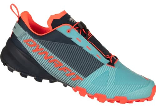 DYNAFIT W Traverse Colorblock-Blau - Leichte vielseitige Damen Laufschuhe, Größe EU 42 - Farbe Marine Blue - Blueberry
