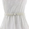 FAIRYGATE Damen Geflochtener Gürtel Perle für Frauen Kleider Taille Kette Kleid Dekoration, DA6513