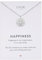 LUUK LIFESTYLE Collier élégant avec pendentif pièce reine, bijoux de protection, accessoire de mode tendance, cadeau d'anniversaire, silver