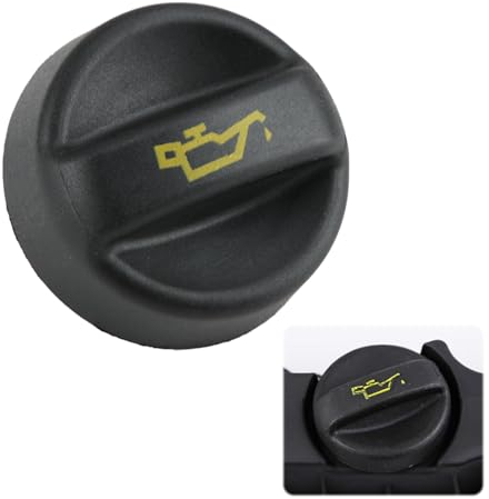 Motoröleinfülldeckel für 207 208 301 308 508 2008 3008 5008 Partner Vivaro C B-max C-max Fiesta,öldeckel,tTankdeckel,Hochwertiger Ersatzdeckel (OEM-Nummer: 9670015080 1180S5 9674157180)