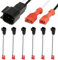 Xiatiaosann 72-5600 Lautsprecher Kabelbaum Ersatz für Ford Lautsprecher Kabel, Autoradio Lautsprecher Kabelbaum Kabel mit Adapter Stecker für Ford Crown Victoria (6 Pack)