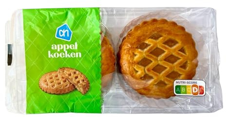 AH Appelkoeken Holland Apfelkuchen 6 Stück (Gesamtgewicht 300g)