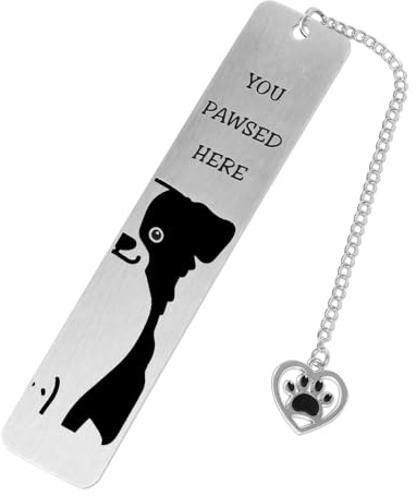 Gosknor Hunde Lesezeichen - Border Collie, Metall, 1 Stück