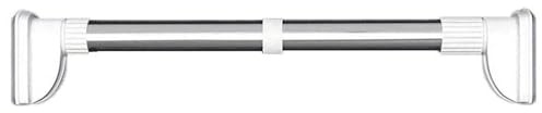 AILZCFX Tringle à Rideau réglable Robuste de 32 mm, Barre de Tension sans perçage pour Douche et fenêtre, Coussinet en Caoutchouc antidérapant de 9 cm pour Plus de antidérapant Multifonctionnel pour