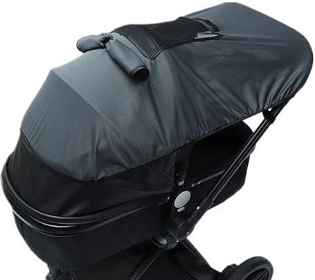 Kinderwagen Sonnenschutz - Sonnensegel mit UV-Schutz - Universelle Kinderwagen Abdeckung Für Camping Einkaufen Spaziergänge Und Reisen