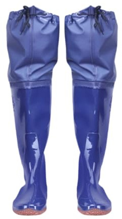 Harilla Hüftwathose, Hüftstiefel, Höhe 60 cm, für Damen und Herren, wasserdichte Regenstiefel, Landwirtschaft, Unterwasser, rutschfeste Wathose, Wathose