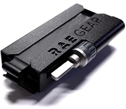 RAE GEAR sheath Compatible with Leatherman BIT KIT + EXTENDER (bit kits and extender NOT included) (2.25 BELT CLIP)
