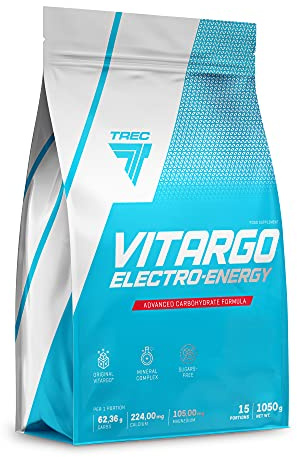 Trec Nutrition VITARGO ELECTRO ENERGY, Kohlenhydrate - Geschmack: Orange, 1er Pack (1 x 1.05 kg)