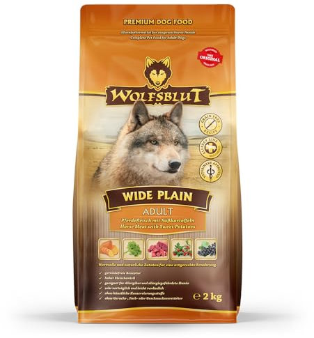 Warnicks Tierfutterservice Wolfsblut Wide Plain mit Pferdefleisch SPARPACK 2x2 Kg