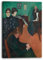 Printed Paintings Leinwand (80x120cm): Edward Munch - Der Tod im Krankenzimmer (1893)