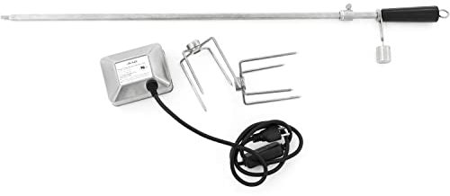 Blaze Rotisserie Kit for 32-Inch Charcoal & 4-Burner Gas Grills - BLZ-34-ROTIS-SS
