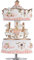 Karussell-Spieluhren für Mädchen, 3 Pferde, drehbar, Melodie, Schloss im Himmel, Farbwechsel, LED-Lichter, Musikgeschenk für Baby, Kinder, Tochter, Geburtstag, Weihnachten, Festival, Artikel, Rosa