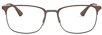 Ray-Ban Unisex RX6421 Lesebrille, Brown, 54