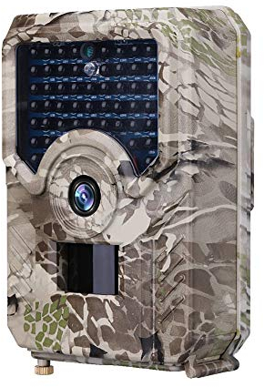 JoyFan Hinterkamera 12MP 940nm IR LED Jagd Kamera IP56 wasserdicht 18650 Batterie Wildkamera Nachtsicht