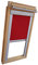 Verdunkelungsrollo Rollo für VELUX Dachfenster TYP GGL/GPL/GGU/GPU - PK06 - Farbe weinrot - mit Aluminium Seitenschienen - KLICK Montage