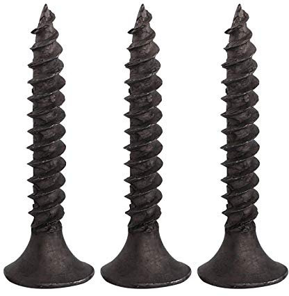 Chiodi da parete in fosforo grigio ferro, testa svasata a croce, viti autofilettanti a quattro slot, cartongesso in legno, chiodi per muro a secco, viti a testa piatta-M3.5 * 30