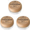 essence soft touch mousse make-up, Make-up, Nr. 02, Nude, mattierend, matt, für unreine Haut, für Mischhaut, vegan, ohne Parfüm, ohne Alkohol, ohne Parabene, 3er Pack (3x16g)