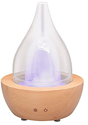 AROFLORA - Veralia - Diffuseur d'Huiles Essentielles - Diffuseur par Ultrasons - Bois et Verre