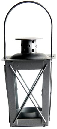 Esschert Design Laterne konisch, X-Small, grau