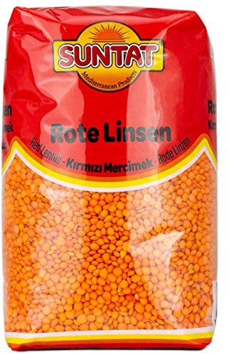 Suntat - Orientalische Rote Linsen aus der Türkei in 1 kg Packung