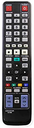 VINABTY Remote Control Replacement AK59-00104R for SAMSUNG Blu Ray DVD Player BD-D7500B BD-P3600A BD-C5500 BD-C6500 BD-D6100C/ZA BD-C6900 BD-D6500/ZA BD-C7500
