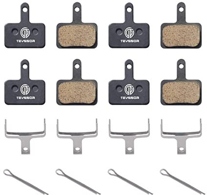 Teyssor Fahrrad Bremsbeläge 4 Paar Bremsbeläge für Shimano B01S/B03S/B05S
