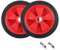 ZYWUOY Lot de 2 roues de rechange pour compresseur d'air, anti-chocs, antidérapantes, silencieuses 15,2 cm