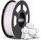 ANYCUBIC PLA Filament 1.75mm Silk Weiß, 3D Drucker Filament 1.75 PLA 1kg Spool, Glänzend, Premium-Qualität, Biologisch abbaubar
