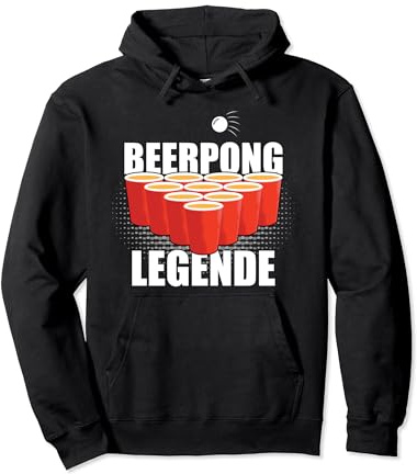 Beerpong Herren Bier Pong Bierpong Pullover Hoodie