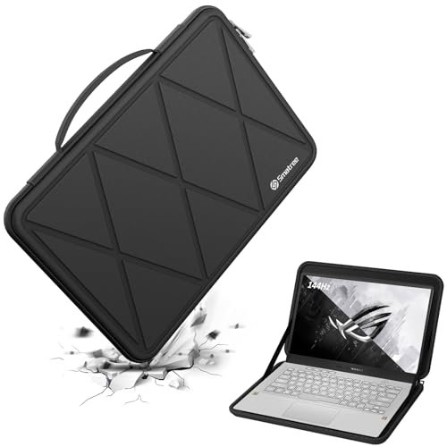 Smatree Hard Eva Schutzhülle Case Kompatibel für 14 Zoll ASUS L410, für 14 Zoll Chromebook Flip CX3(CX3400)/ASUS 2021 ROG Zephyrus G14 GA401QM-XS98Q-WH wasserdichte Hülle(X8251)