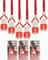 ikeda fragrance Auto-Lufterfrischer, 4 ml, Auto-Düfte, 6 Stück, 45 Tage Dufthaltung, Auto-Diffusor-Flaschen, entfernt Auto-Geruch, langanhaltende frische Luft für Zuhause, desodorieren (Kirsche, 6