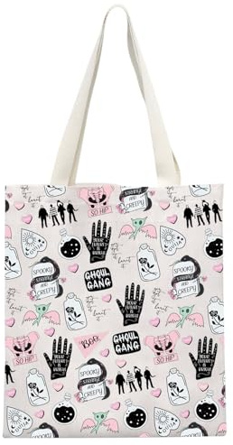 Zuo Bao Horrorfilm-inspirierte Tragetasche, Halloween-Party, Geschenk, gruselig, seltsam und gruselig, Show, Horror-TV-Show, Merchandise-Geschenk, Spooky Strange, CM