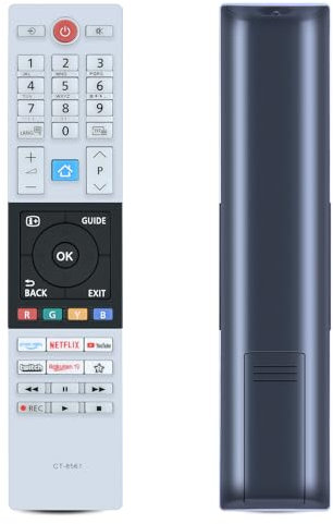 GOUYESHO CT-8561 Fernbedienung für Toshiba 4K UHD TV 43UK3163DG 50UK3163DG 55UK3163DG 65UK3163DG 43L3863DA 43V5863DA 49V5863DAL 55U6863DA 65U2963DG 65U6863DG 65X98 3DG