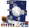 Allbestop Baseball Holiday Countdown Set 24 Tage Adventskalender Blind Home & Sammlerstücke für Fans Perfekt für Weihnachten & Licht Zeitschalter Aufputz (Blue, 26x18x3.5)