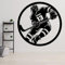 Personalisiert Wandtattoo Eishockey mit Name und Nummer Wandaufkleber Wandsticker für Kinderzimmer Wohnzimmer Schlafzimmer Wanddeko,Geschenk für Kinder Junge Teenager Männer