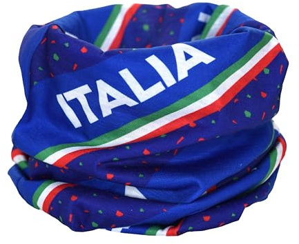Euroscarves Italy Italia Halstuch, Schlauchschal (Bandana, Sturmhaube, Skimaske, Stirnband), italy, Fits all