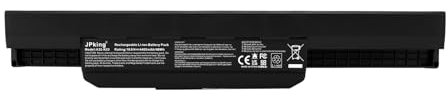 JPking A32-K53 A41-K53 A42-K53 Batterie pour ASUS X53S K53 K53E K53S K53SD K53SJ K53SV K53T K53U K53Z X53 X53E X53SV X53U X44H X54 X54C X54H A43S A53 A53E A53S A54 X53SC X53SD K54 10.8v
