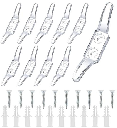 10pcs Clear Cord Cleat for Child Safety,blind cord hook,Blind Cord Winders,wall rope cleats,blind clips plastic,cleat hooks Pull Cord Winders,Plastic Cord Hooks for Blinds Curtains Sun Shades Ropes