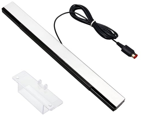 Inajoke Sensorleiste für Wii und Wii U Konsole, Ersatz Infrarot LED Sensor Bar mit 2M Kabel, Hohe Präzision, Einfache Installation, Kompatibel mit Nintendo Wii Remote Controller