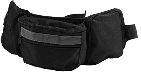 RASTKY Hundetasche mit Verschluss, Hundetrainings-Hüfttasche, Multifunktional, Großes Fassungsvermögen, Hundetrainings-Hüfttasche mit Flaschenhalter, Integrierter Kotbeutelspender